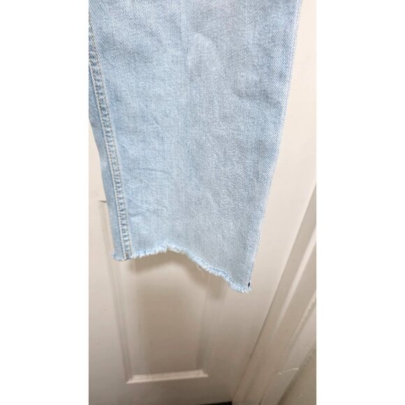 Everlane Women's Cropped Shortie Organic Cotton Light Wash Jeans Size 30 - Picture 3 of 8